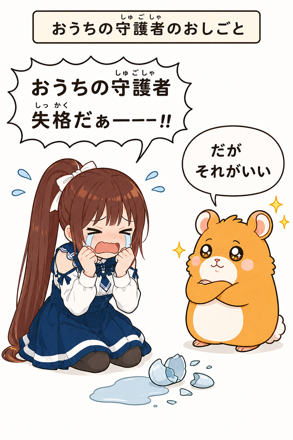 ホームキーパー姿のあいちゅーばー子（仮）